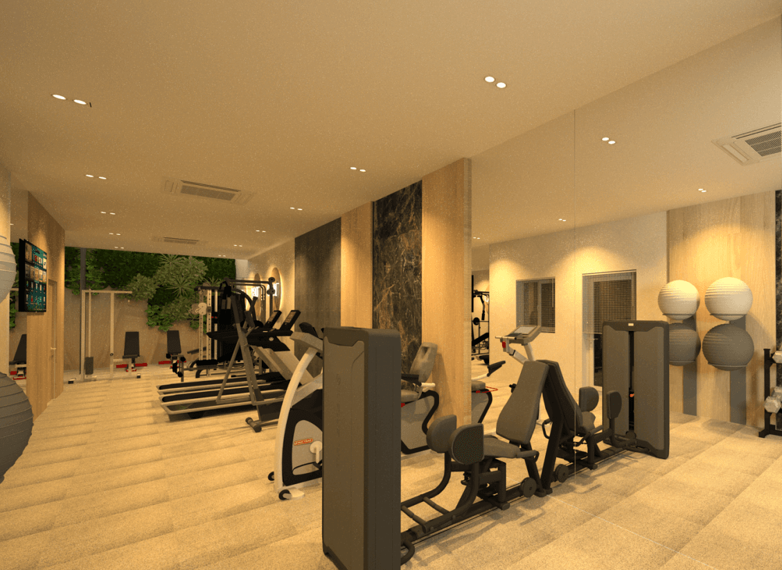M Spa Fitness luxury gym concept