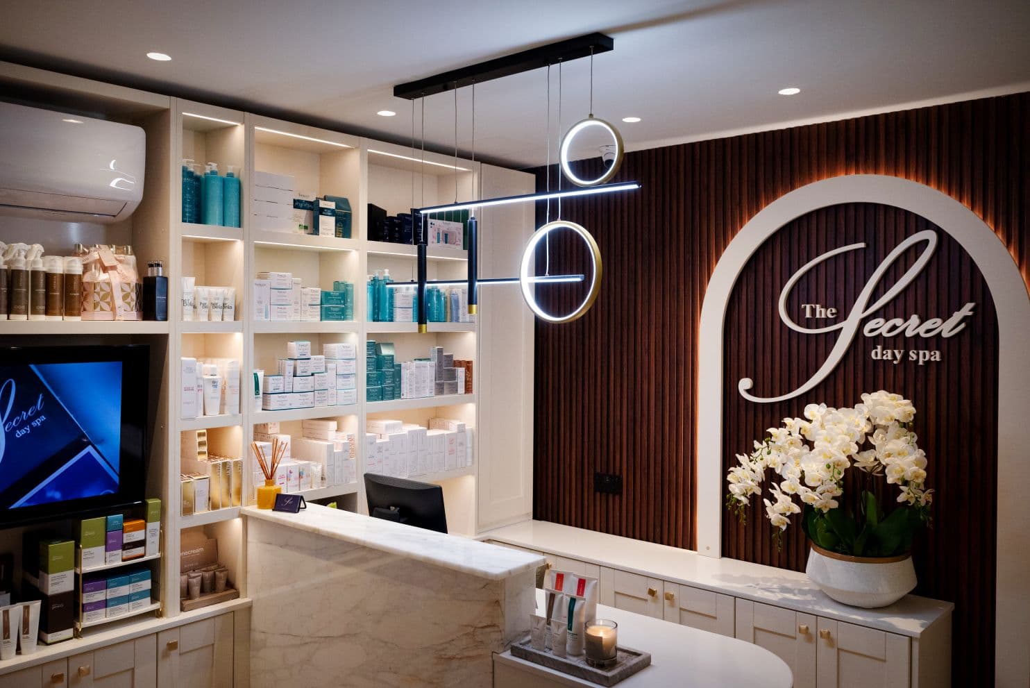 The Secret Day Spa reception area